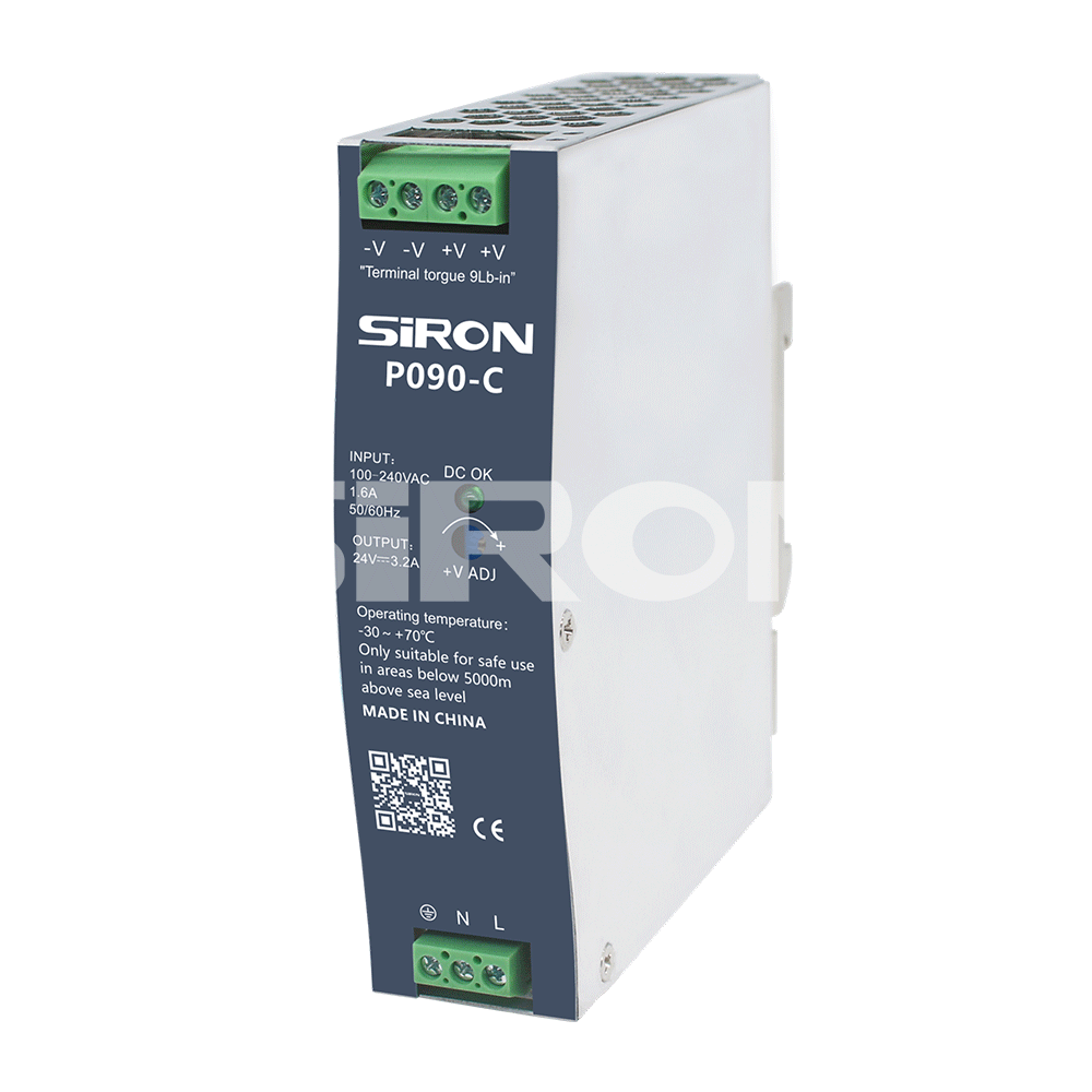 Bộ nguồn công nghiệp vỏ kim loại gắn ray DIN SIRON P090-C