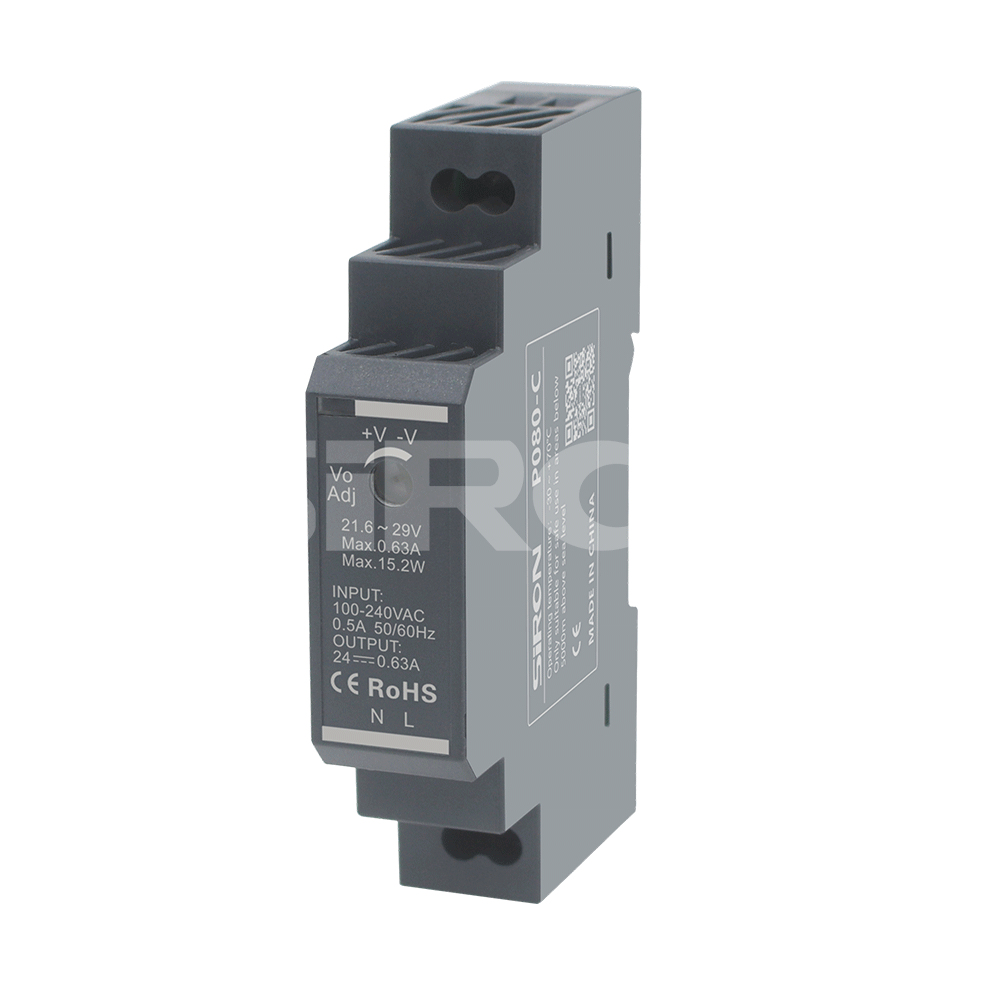 Bộ nguồn chuyển mạch siêu mỏng gắn ray DIN SIRON P080-C